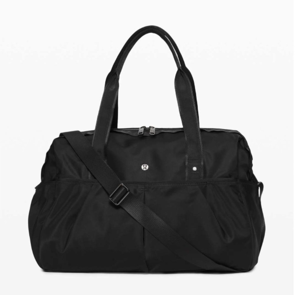 lululemon athletica Black Travel Duffel Bag